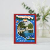 ミシガン季節のごあいさつ シーズンポストカード (スタンド正面)