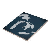 ミシガン州および五大湖 タイル (側面)