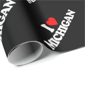 ミシガン州が大好き ラッピングペーパー (ロールコーナー)