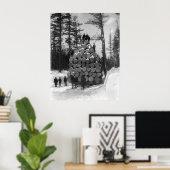 ミシガン州でのログの運搬， 1890年代 ポスター (ホームオフィス)