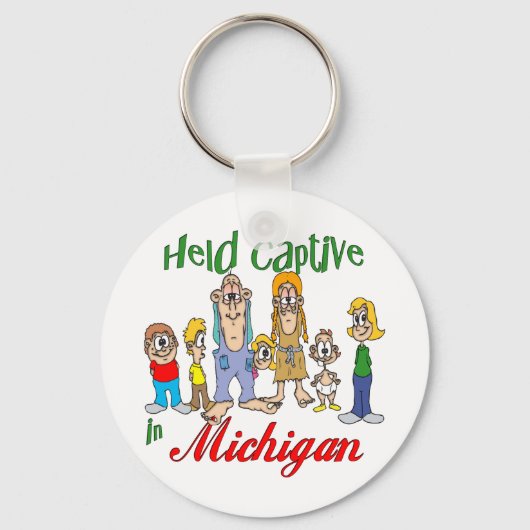 ミシガン州に監禁 キーホルダー (正面)