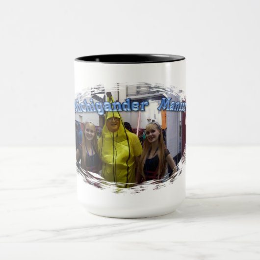 ミシガン州のバナナの人! マグカップ (中央)