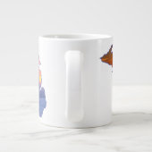 ミシガン州のマグ ジャンボコーヒーマグカップ (裏面)
