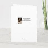 ミシガン州のメリークリスマス シーズンカード (裏面)