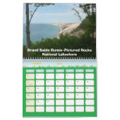 ミシガン州の上部半島。 カレンダー (3月 2026)