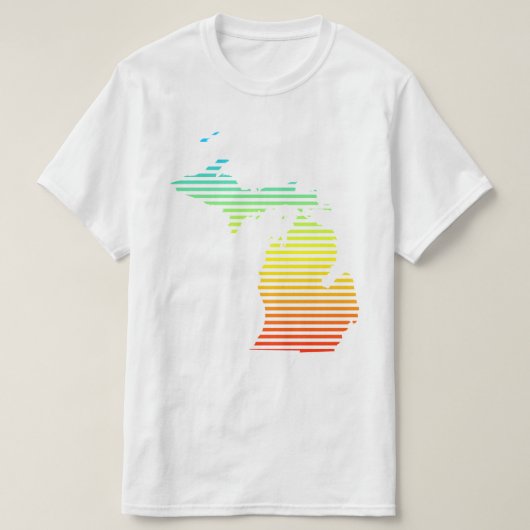 ミシガン州の冷えは衰退します Tシャツ (デザイン正面)