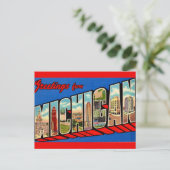 ミシガン州の名所 ポストカード (スタンド正面)