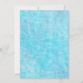 ミシガン州の地図の保存Dater セーブザデート (裏面)