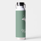 ミシガン州の地図 ウォーターボトル (正面)