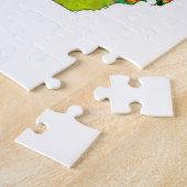 ミシガン州の地図 ジグソーパズル (側面)