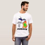 ミシガン州の地質学者 Tシャツ (正面フル)
