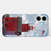 ミシガン州の大きな赤い灯台 Case-Mate iPhoneケース (裏面 (横))