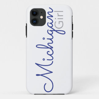ミシガン州の女の子 iPhone 11 ケース