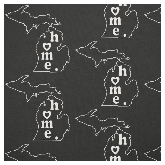 ミシガン州の家 ファブリック (見本)