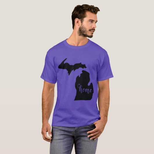 ミシガン州の家 Tシャツ (正面フル)