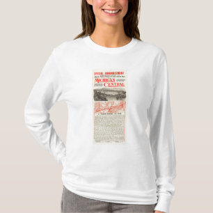ミシガン州の本部の鉄道 Tシャツ