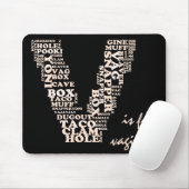 ミシガン州の膣の勝利のためのV マウスパッド (マウス)