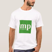 ミシガン州の詩人のティー Tシャツ (正面)