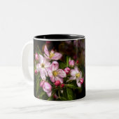 ミシガン州の開花 ツートーンマグカップ (正面左)