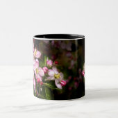ミシガン州の開花 ツートーンマグカップ (中央)