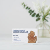 ミシガン州のDeckingの名刺 名刺 (スタンド正面)