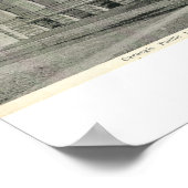 ミシガン州アイアンマウンテンのカーネギー公共図書館 ポスター (角)