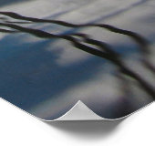 ミシガン州アッパー半島のライス湖の葦 ポスター (角)