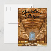 ミシガン州アナーバー ポストカード (正面/裏面)