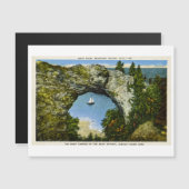 ミシガン州アーチロックマッキナック島 (正面/裏面)