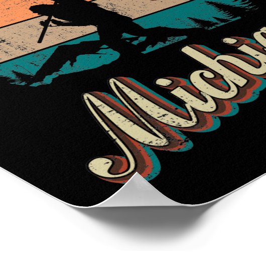 ミシガン州インターロチェン ポスター (角)