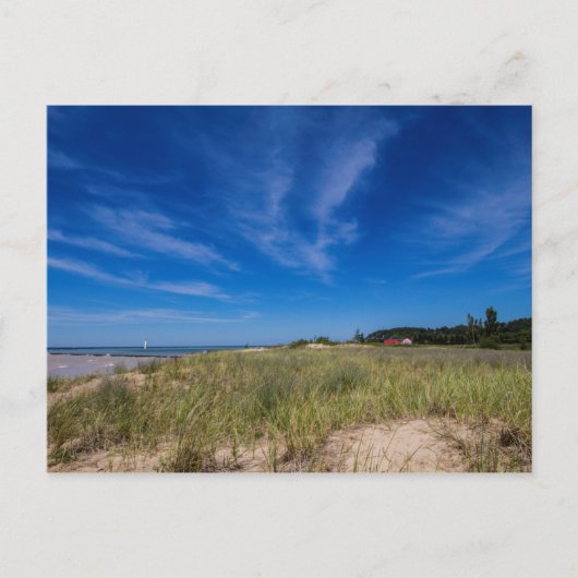 ミシガン州エルベルタビーチ ポストカード (正面)