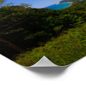 ミシガン州エンパイアブルーフスのトレイルから見る ポスター (角)