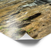 ミシガン州オケオック滝 フォトプリント (角)