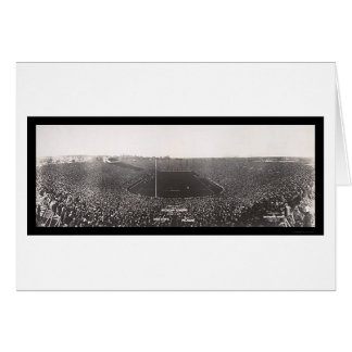 ミシガン州オハイオ州のフットボールの写真1927年