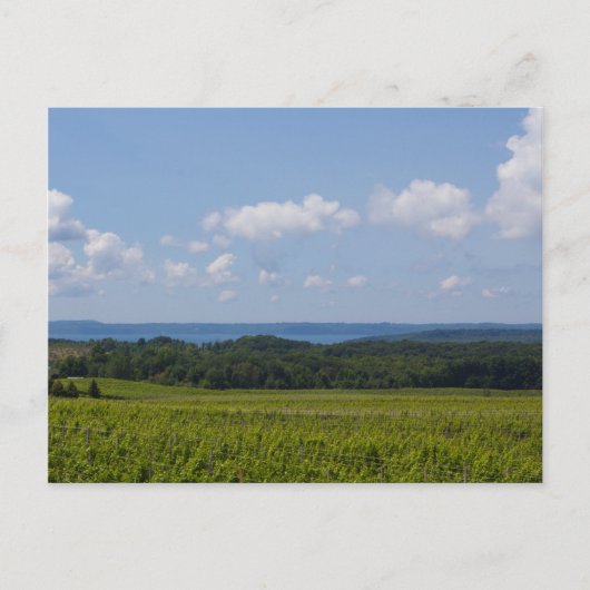 ミシガン州オールドミッション半島 ポストカード (正面)