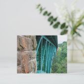 ミシガン州カットリバーブリッジ ポストカード (スタンド正面)