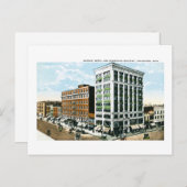 ミシガン州カラマズーのバーディック・ホテル ポストカード (正面/裏面)