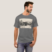 ミシガン州カラマズー オーバーサイズ Tシャツ (正面フル)