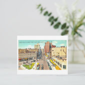 ミシガン州グランドラピッドのヴィンテージビュー ポストカード (スタンド正面)