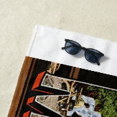 ミシガン州グリーツカラフルアートビーチタオル ビーチタオル (インサイチュ)