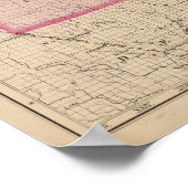 ミシガン州スクールクラフト ポスター (角)