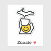 ミシガン州スマイルシール シール (シート)