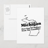 ミシガン州スローガン ポストカード (正面/裏面)