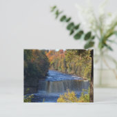 ミシガン州タフカイメノン秋 ポストカード (スタンド正面)