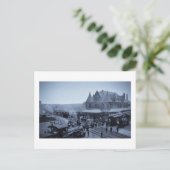 ミシガン州ダーランドのユニオン駅 ポストカード (スタンド正面)