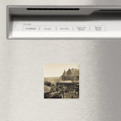 ミシガン州ダーランドのユニオン駅 マグネット (インサイチュ (食洗機))