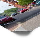 ミシガン州チェルシーのダウンタウン ポスター (角)