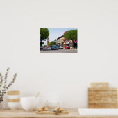 ミシガン州チェルシーのダウンタウン ポスター (キッチン)