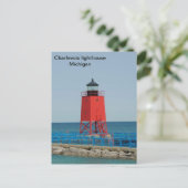 ミシガン州チャルヴォワ州USA ポストカード (スタンド正面)