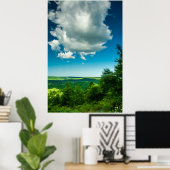 ミシガン州デッドマンズヒル大見渡し ポスター (ホームオフィス)